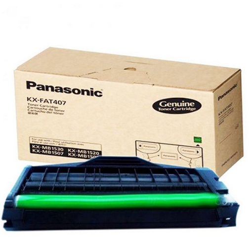 Picture of Panasonic KX-FAT407 OEM Black Toner Cartridge