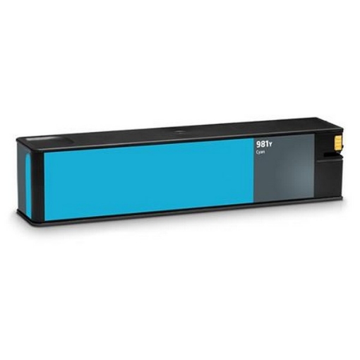 Picture of Remanufactured L0R13A (HP 981Y) Extra High Yield Cyan Pagewide Inkjet Cartridge (16000 Yield)