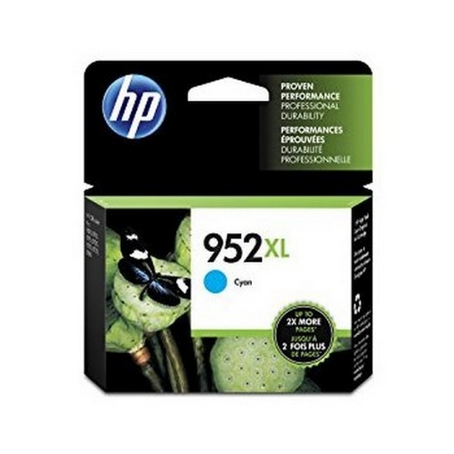 Picture of HP L0S61AN (HP 952XL) OEM High Yield Cyan Inkjet Cartridge