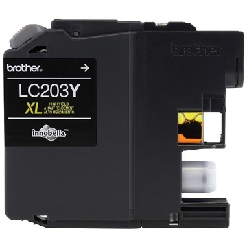 Show details for Brother LC-203Y OEM High Yield Yellow Inkjet Cartridge Picture of Brother LC-203Y OEM High Yield Yellow Inkjet Cartridge
