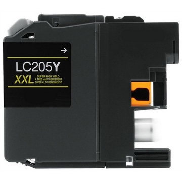 Show details for Premium LC-205Y (LC-205YXXL) Compatible Super High Yield Brother Yellow Inkjet Cartridge Picture of Premium LC-205Y (LC-205YXXL) Compatible Super High Yield Brother Yellow Inkjet Cartridge