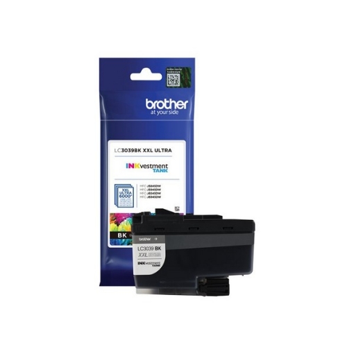 Picture of Brother LC3039Bk Ultra High Yield Black Inkjet Cartridge (6000 Yield)