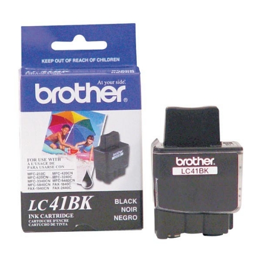 Picture of Brother LC-41BK OEM Black Inkjet Cartridge