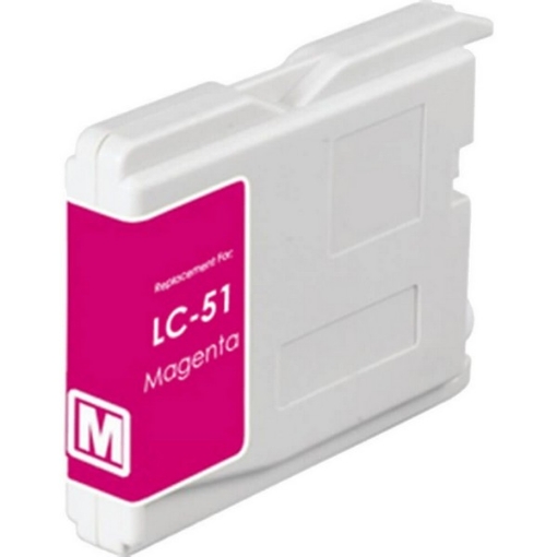 Picture of Premium LC-51M Compatible Brother Magenta Inkjet Cartridge