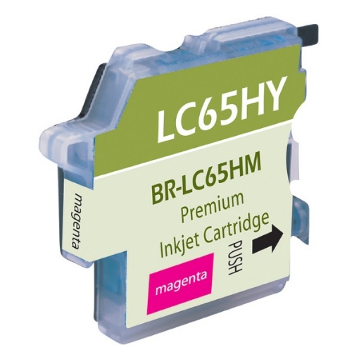 Picture of Compatible LC-65HYM Magenta Inkjet Cartridge (750 Yield)