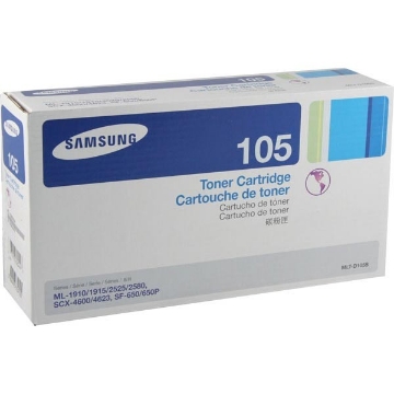 Show details for Samsung MLT-D105S OEM Black Toner Cartridge Picture of Samsung MLT-D105S OEM Black Toner Cartridge