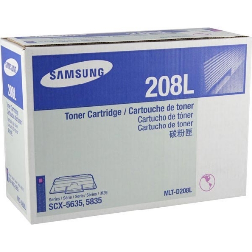 Picture of Samsung MLT-D208L OEM High Yield Black Toner Cartridge