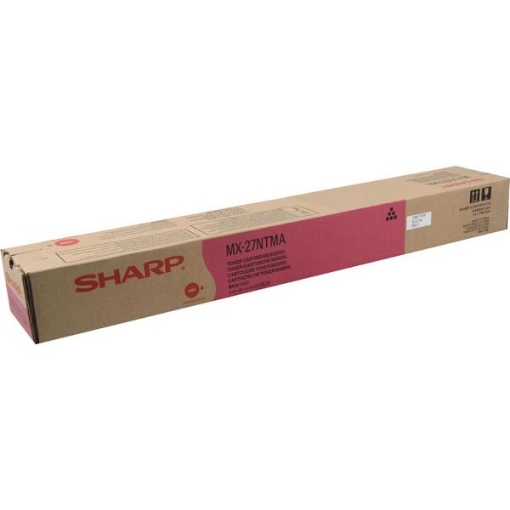 Picture of Sharp MX-27NTMA Magenta Laser Toner Cartridge (15000 Yield)