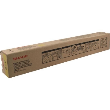 Show details for Sharp MX-31NTYA OEM Yellow Laser Toner Cartridge Picture of Sharp MX-31NTYA OEM Yellow Laser Toner Cartridge
