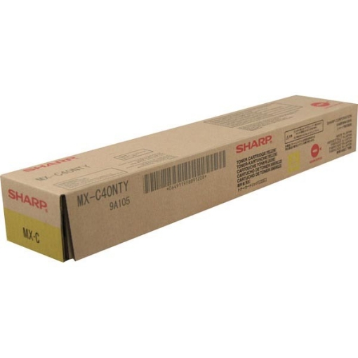 Picture of Sharp MX-C40NTY OEM Yellow Toner Cartridge