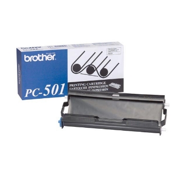 Show details for Brother PC-501 OEM Black Thermal Fax Roll Picture of Brother PC-501 OEM Black Thermal Fax Roll