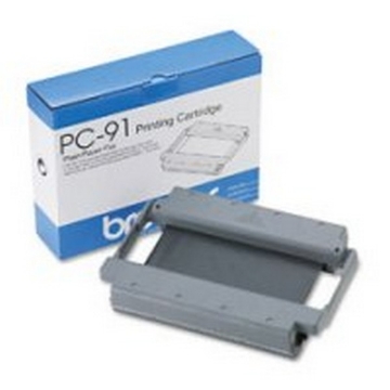 Show details for Brother PC-91 OEM Black Thermal Fax Cartridge Picture of Brother PC-91 OEM Black Thermal Fax Cartridge