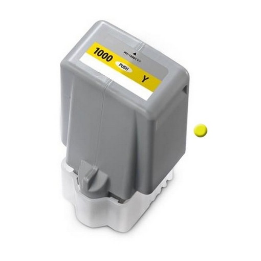 Picture of Premium PFI-1000Y (0549C002) Compatible Canon Yellow Pigment Ink Cartridge