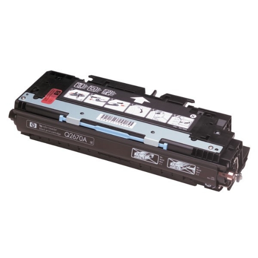 Picture of HP Q2670A (HP 308A) Black Toner Cartridge (6000 Yield)