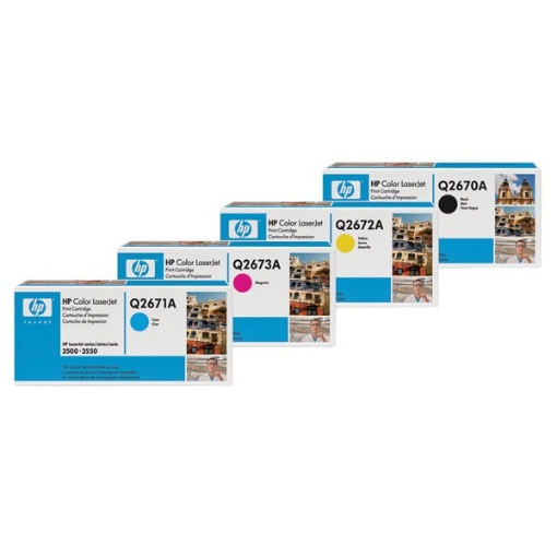 Picture of HP Q2671A (HP 309A) Cyan Toner Cartridge (4000 Yield)