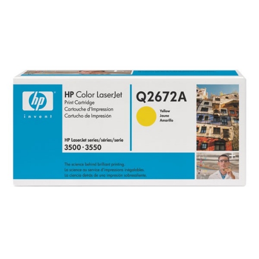 Picture of HP Q2672A (HP 309A) Black Toner Cartridge (4000 Yield)