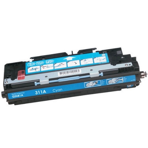 Picture of Premium Q2681A (HP 311A) Compatible HP Cyan Toner Cartridge