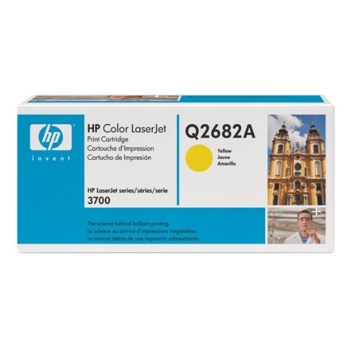 Picture of HP Q2682A (HP 311A) Yellow Toner Cartridge (6000 Yield)