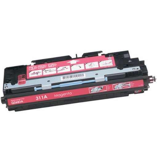 Picture of Premium Q2683A (HP 311A) Compatible HP Magenta Toner Cartridge