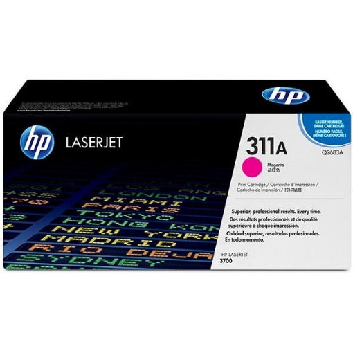 Picture of HP Q2683A (HP 311A) Magenta Toner Cartridge (6000 Yield)