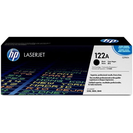 Picture of HP Q3960A (HP 122A) Black Toner Cartridge (5000 Yield)