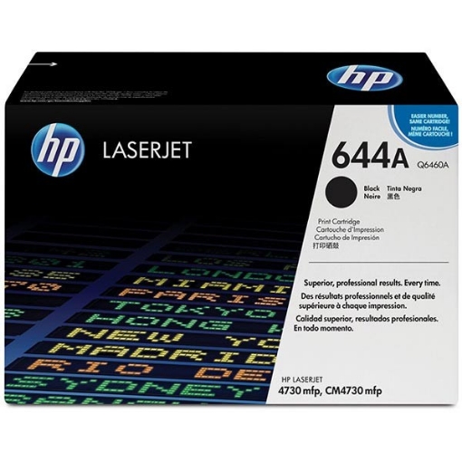 Picture of HP Q6460A (HP 644A) Black Toner Cartridge (12000 Yield)