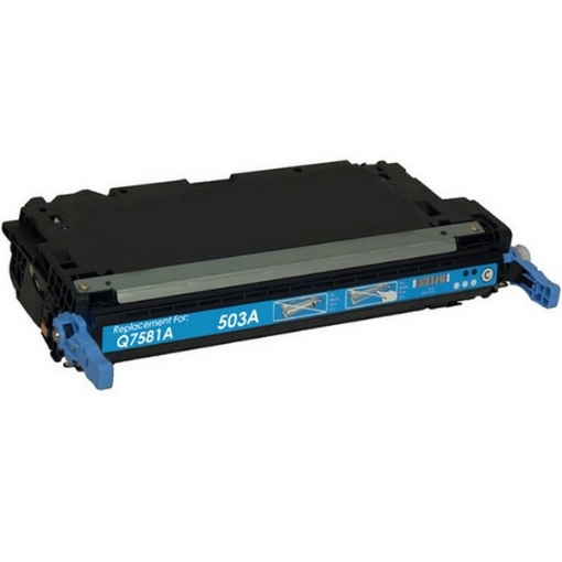 Picture of Premium Q7581A (HP 503A) Compatible HP Cyan Toner Cartridge