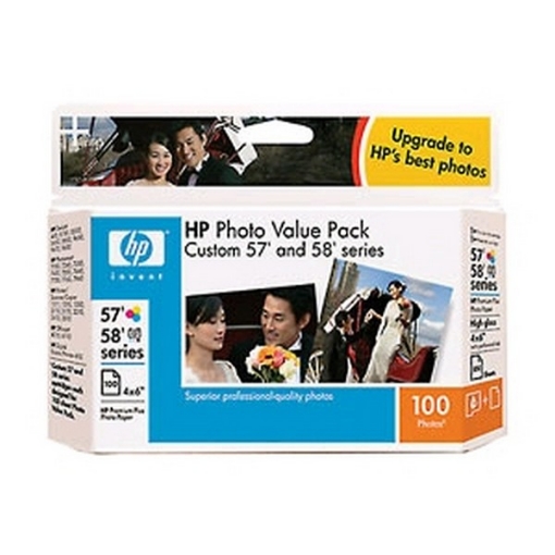 Picture of HP Q7952AN (HP 57) OEM Tri-Color Inkjet Cartridge (Value Pack)