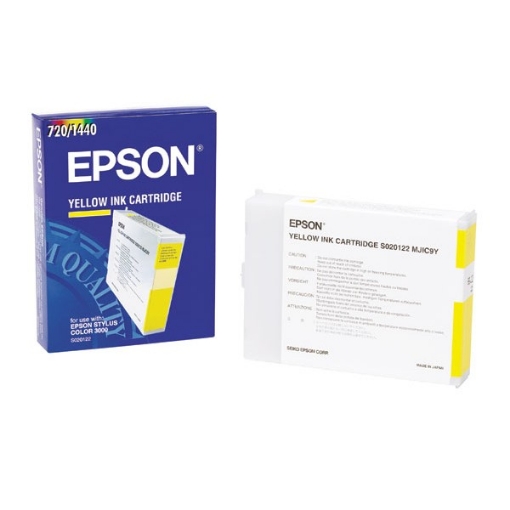 Picture of Epson S020122 OEM Yellow Inkjet Cartridge