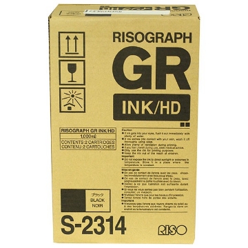 Show details for Risograph S-2314 OEM Black Inkjet Cartridge Picture of Risograph S-2314 OEM Black Inkjet Cartridge