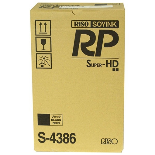 Picture of Risograph S-4386 OEM Black Inkjet Cartridge