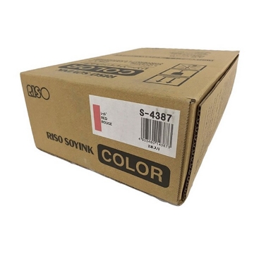 Show details for Risograph S-4387 OEM Red Inkjet Cartridges (2 each) Picture of Risograph S-4387 OEM Red Inkjet Cartridges (2 each)