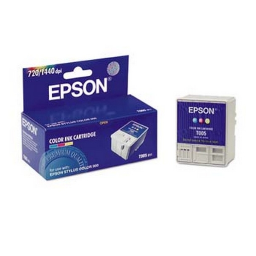 Picture of Epson T005011 (Epson 5) OEM Tri-Color Inkjet Cartridge