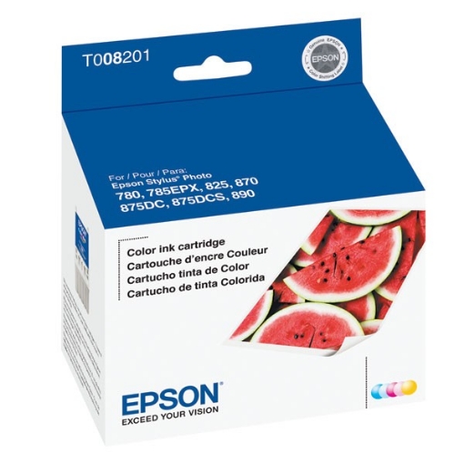 Picture of Epson T008201 (Epson 8) OEM 5Color Inkjet Cartridge