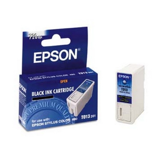 Picture of Epson T013201 (Epson 13) OEM Black Inkjet Cartridge