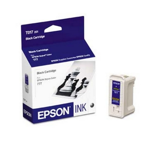 Picture of Epson T017201 (Epson 17) OEM Black Inkjet Cartridge