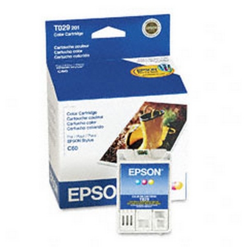 Picture of Epson T029201 (Epson 29) OEM Tri-Color Inkjet Cartridge