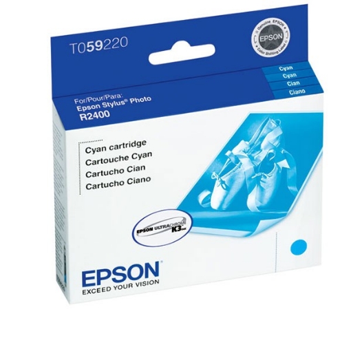 Picture of Epson T059220 (Epson 59) OEM Cyan Inkjet Cartridge