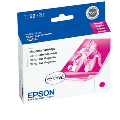 Picture of Epson T059320 (Epson 59) OEM Magenta Inkjet Cartridge