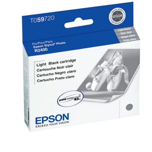 Picture of Epson T059720 (Epson 59) OEM LightBlack Inkjet Cartridge