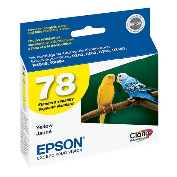 Show details for Epson T078420 (Epson 78) OEM Yellow Inkjet Cartridge Picture of Epson T078420 (Epson 78) OEM Yellow Inkjet Cartridge