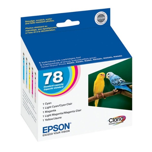 Picture of Epson T078920 (Epson 78) OEM Muti-Pack Inkjet Cartridge