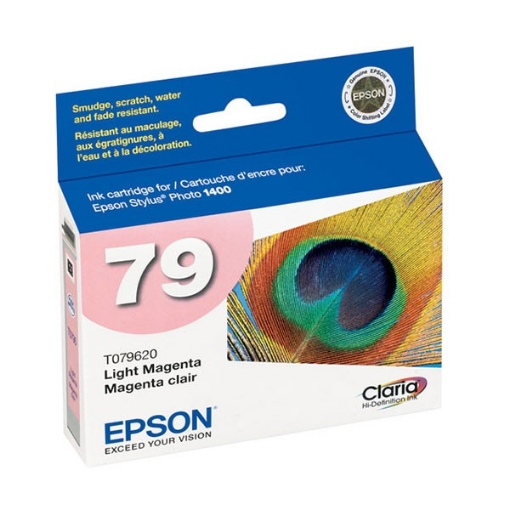 Picture of Epson T079620 (Epson 79) OEM Light Magenta Inkjet Cartridge