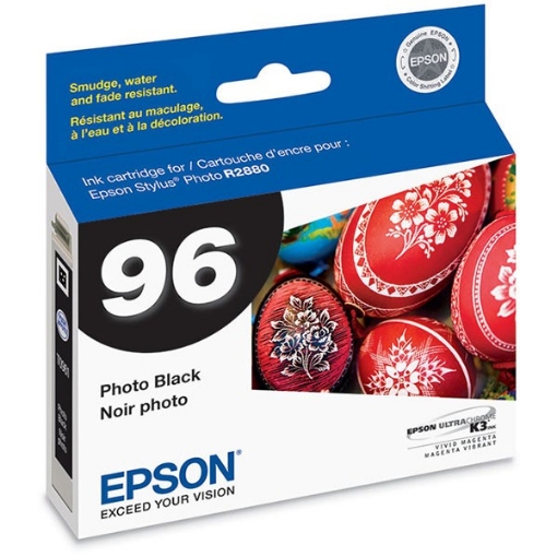 Picture of Epson T096120 (Epson 96) OEM Black Inkjet Cartridge