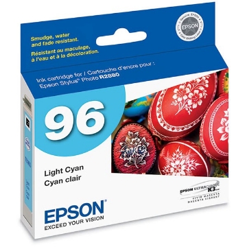 Show details for Epson T096520 (Epson 96) OEM Light Cyan Inkjet Cartridge Picture of Epson T096520 (Epson 96) OEM Light Cyan Inkjet Cartridge