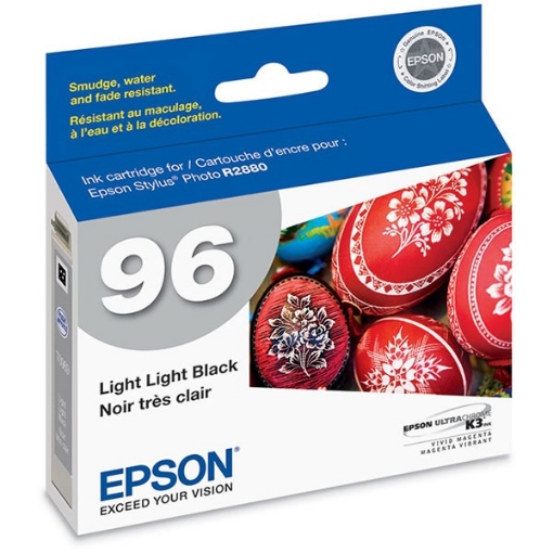 Picture of Epson T096920 (Epson 96) OEM Light Black Inkjet Cartridge