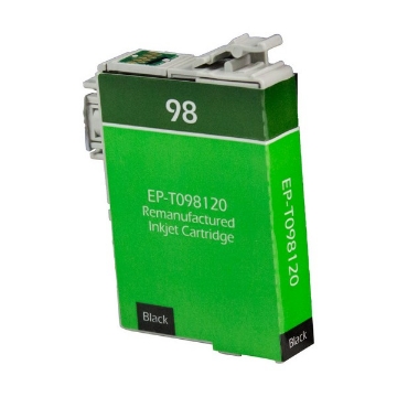 Show details for Remanufactured T098120 (Epson 98) High Yield Epson Black Inkjet Cartridge Picture of Remanufactured T098120 (Epson 98) High Yield Epson Black Inkjet Cartridge
