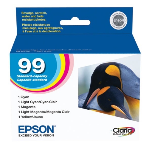 Picture of Epson T099920 (Epson 99) OEM MuLighti-Pack Inkjet Cartridge