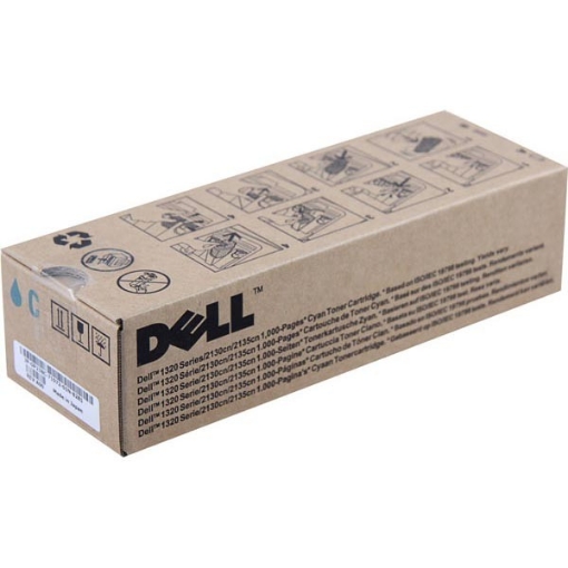 Picture of Dell T103C (330-2875) OEM Cyan Toner