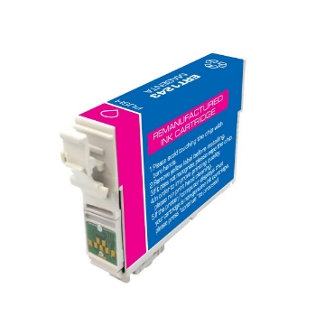 Show details for Remanufactured T124320 (Epson 124) Epson Magenta Inkjet Cartridge Picture of Remanufactured T124320 (Epson 124) Epson Magenta Inkjet Cartridge